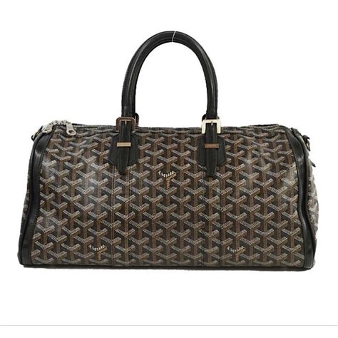 goyard croisiere 35|GOYARD Goyardine Croisiere 35 Black.